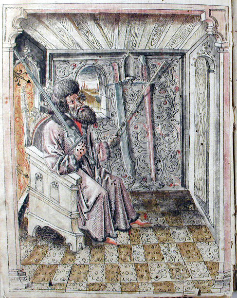Illustration af Johannes Liechtenauer